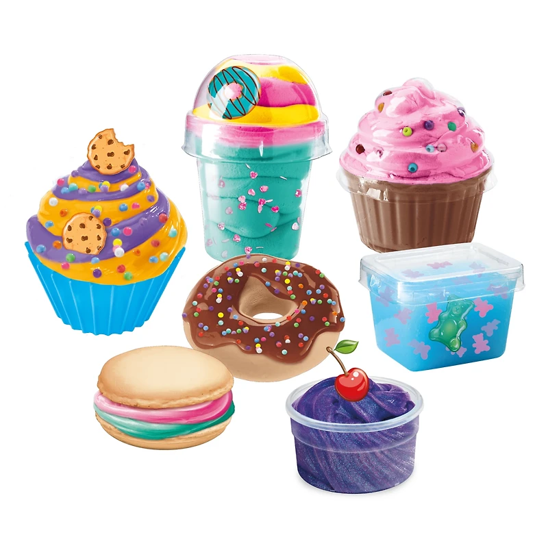CRAZSlimy Déballage du kit de slime Sweet Treats 6+. Excellente idée cadeau pour les fêtes
