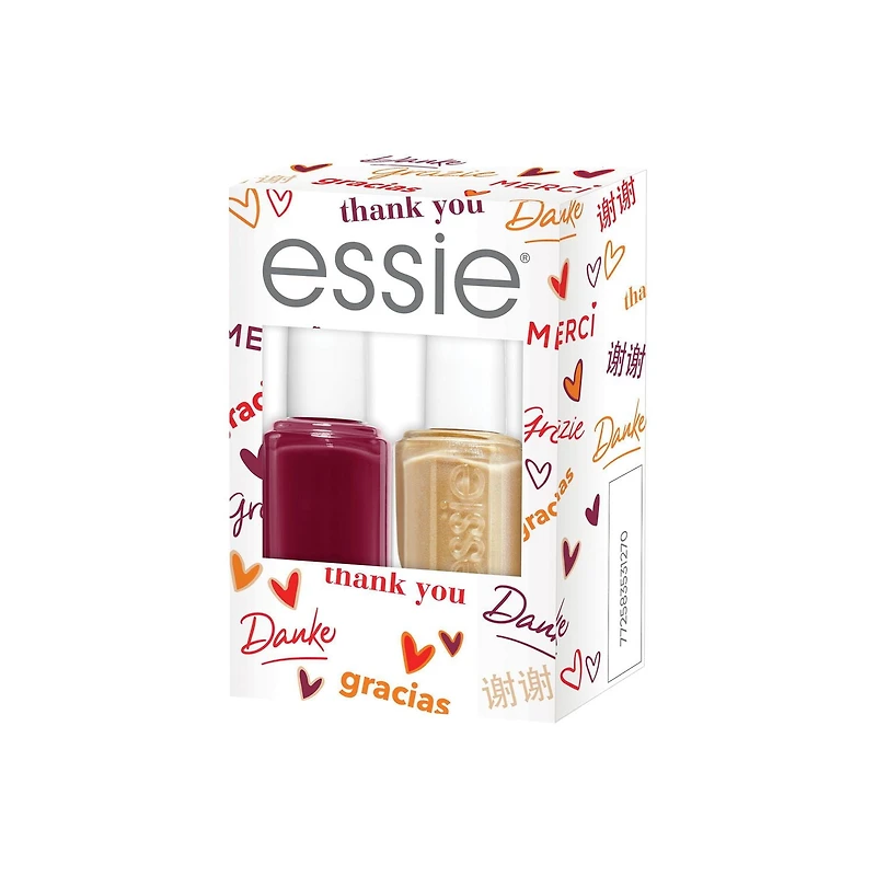 Essie vernis à ongles Coffret Duo Kit en édition limitée J'ai réussi et s'il vous joue