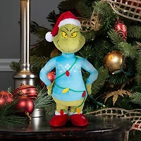 Small Side Stepper-Grinch in Blue Sweater Tangled in Lights-Dr. Seuss