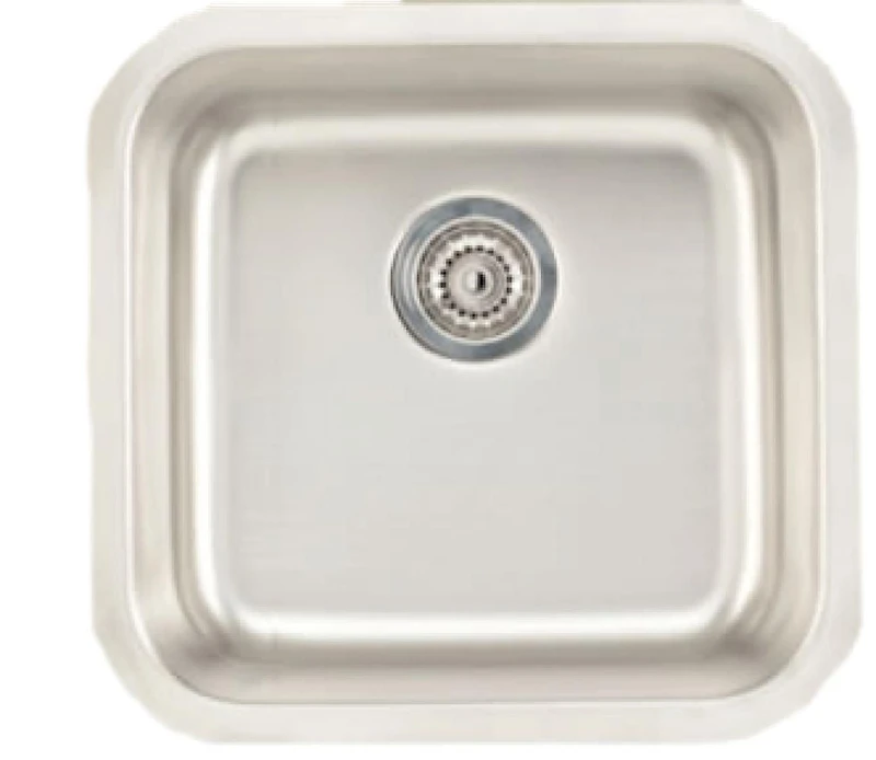 American Imaginations 20-in. W Stainless Steel Kitchen Sink With 1 Bowl And 18 Gauge