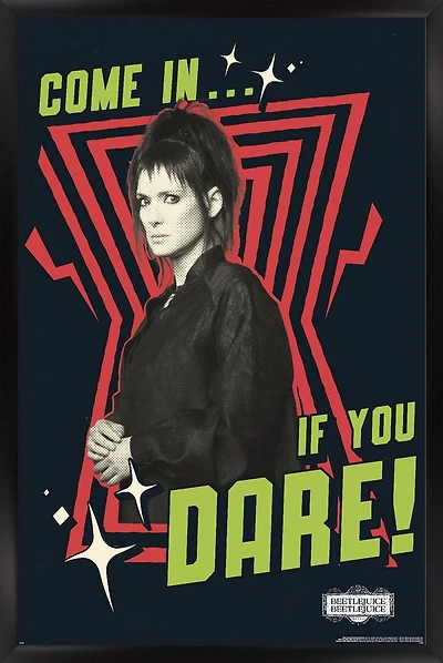 Beetlejuice Beetlejuice - Come In If You Dare Wall Poster