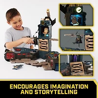 Batman, Coffret Batmobile ultime transformable, Coffret Batman 2-en-1 avec figurine Batman exclusive et planeur, effets sonores et lumineux, jouets pour garçons et filles à partir de 4 ans DC Comics Batman