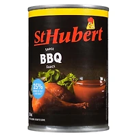 St-Hubert BBQ Sauce - 25% less salt, STH BBQ Sauce less salt 398ML