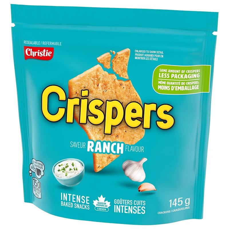 Crispers, Ranch Flavour, Salty Snacks, Is It a Chip or a Cracker