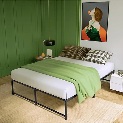 Henry Queen Bed Frame, Black