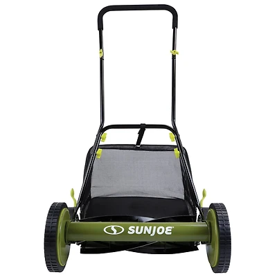 Sun Joe MJ501M Tondeuse manuelle à rouleau 18 po Mow Joe avec collecteur