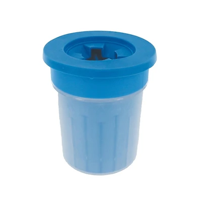 Nettoyeur de pattes portatif, petit de Finn & Winston - Bleu