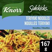 Pâtes à la nouille teriyaki Sidekicks de Knorr 167 g Plats d'accompagnement
