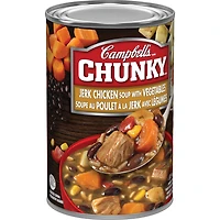 Campbell's® Chunky® Jerk Chicken with Vegetables Soup, Shelf Stable