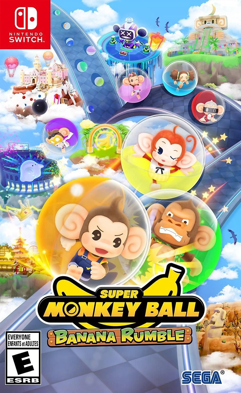 Jeu Video Super Monkey Ball Banana Rumble pour (Nintendo Switch)