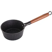 Verka antiadhésif en marbre enduit 16cm Aluminium Milk Pan, avec couvercle Verka Mar Alu Couver pour 16cm