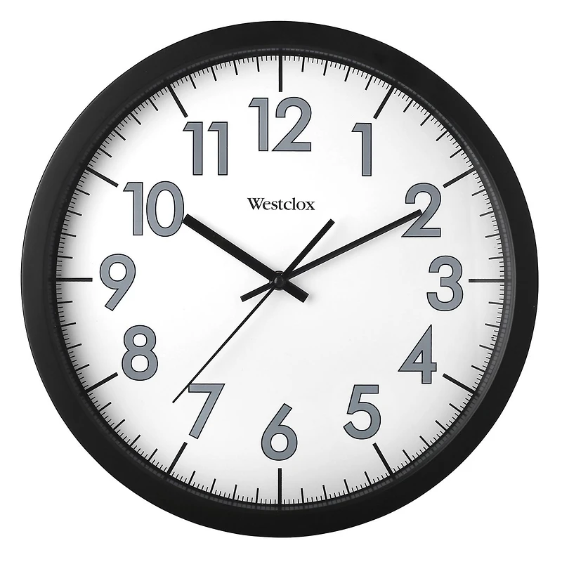 Westclox 13.75" Office Commercial Wall Clock 32067CN