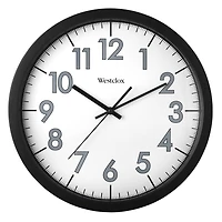 Westclox 13.75" Office Commercial Wall Clock 32067CN