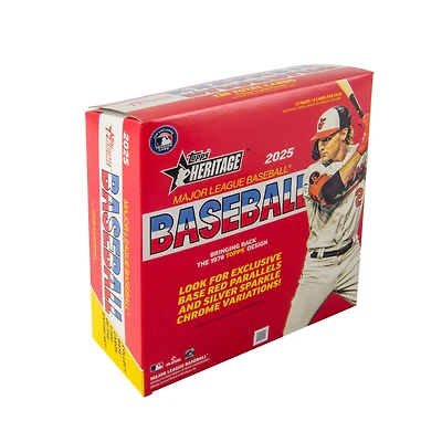 2025 Topps Heritage Baseball Trading Cards Mega Box