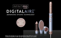 InfinitiPro by Conair DigitalAIRE Wet-to-Dry Hot Air Multi Styler with Styling Technology, Multi head dryer & styler