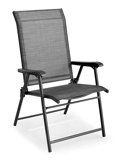 Chaise pliante en toile de hometrends