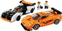 LEGO Speed Champions McLaren Solus GT & McLaren F1 LM 76918 , Featuring 2 Iconic Race Car Toys, Hypercar Model Building Kit, Collectible 2023 Set, Great Kid-Friendly Gift for Boys and Girls Ages 9+, Includes 581 Pieces, Ages 9+