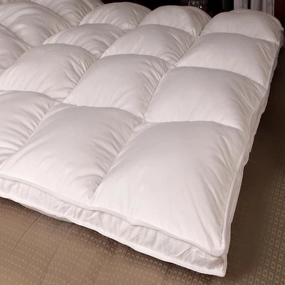 Lit de plumes d’oie blanc Royal Elite