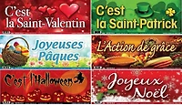 French Special Occasions Posters