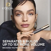 L’Oréal Paris Mascara Voluminous Original, Cils 5X plus fournis, Lavable Violet Profond