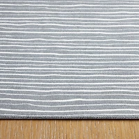 Set de table Mainstays Linework, 35,56 l x 48,26 L, gris, 1 pièce