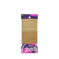 Goody Ouchless Blonde Hair Elastics - No Metal - Gentle Hair Ties - 30 Ct, Goody Elastics.