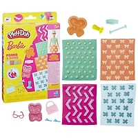 Play-Doh Barbie Perles et nœuds, recharges pour coffret de pâte à modeler
