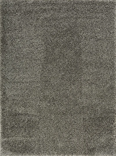 hometrends Deluxe Grey Shag Rug, 5 ft. 3 in. x 7 ft.