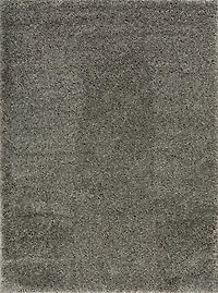 hometrends Deluxe Grey Shag Rug, 5 ft. 3 in. x 7 ft.