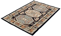 ECARPET Qashqai Blue Rug