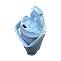 MAINSTAYS 30oz acier inoxydable Tumbler bleu, taille: 9,48 pouces (H) * 3,14 pouces (Dia) MAINSTAYS 30oz acier inoxydable Tumbler bleu