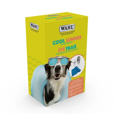 Wahl Dog Summer Refreshing Kit - Muddy Paws Cleaning Cup & Fast Dry Towel for Easy Grooming & Hygiene Maintenance