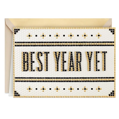 Carte de fête, Signature de Hallmark (« Best Year Yet »)