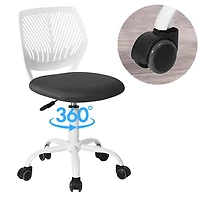 Homycasa Mesh Task Chair Office Chairs for Home Study Room Student with Ergonomic Breathable Seat