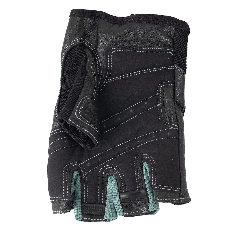 Gants de musculation GoZone – Style traditionnel – P/M – Noir/gris Conception mi-doigt