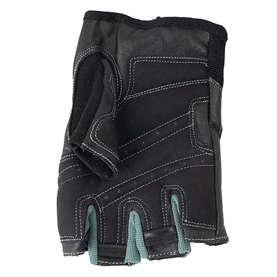 Gants de musculation GoZone – Style traditionnel – P/M – Noir/gris Conception mi-doigt