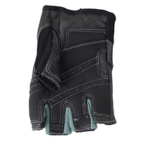 Gants de musculation GoZone – Style traditionnel – P/M – Noir/gris Conception mi-doigt