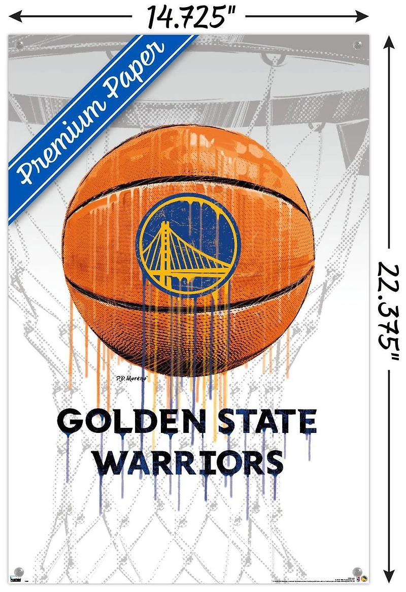 NBA Golden State Warriors - Ballon goutte à goutte 20