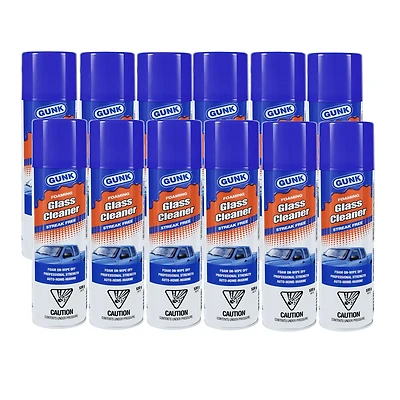 Gunk Glass Cleaner 19oz 12-Pack