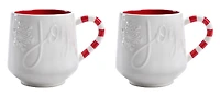 Holiday Time Tasse, Ensemble de 2