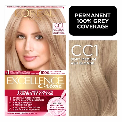 L'Oréal Paris Excellence Crème Coloration Cheveux, Coloration Permanente à l'Acide Hyaluronique