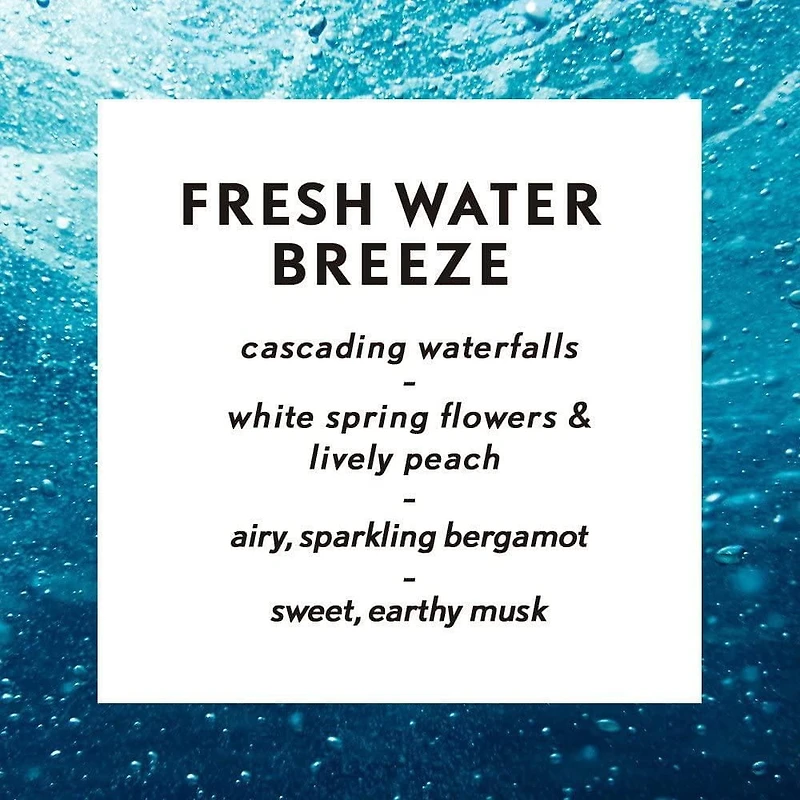 Recharge de diffuseur d'huile parfumée Air Wick Essential Mist, Brise d'eaux fraîches, 3 unité, Assainisseur d'air