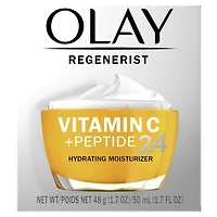 Olay Regenerist Vitamin C + Peptide 24 Face Moisturizer, 50mL (1.7 oz)