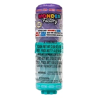 Wonder Factory Never Dry Dough & Sand Starter Set - Purple Dough + Teal Sand - Never Dries Out and Gluten Free