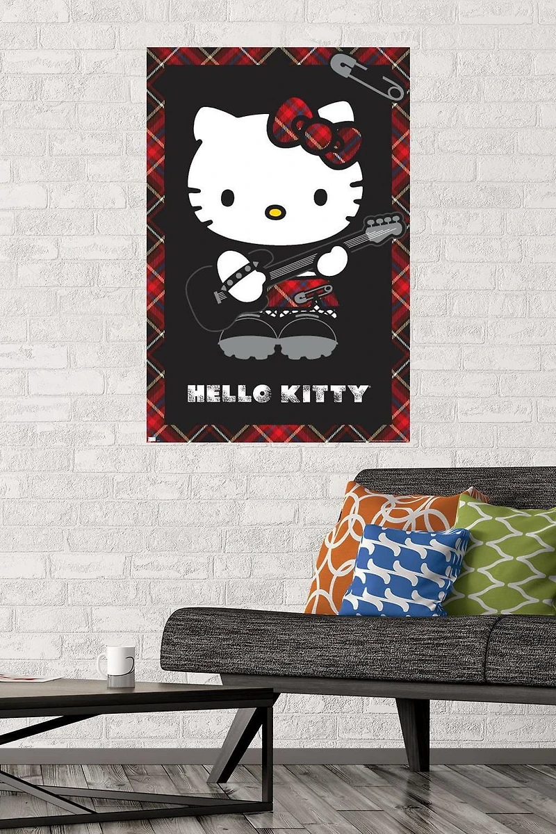 Hello Kitty - Punk Wall Poster