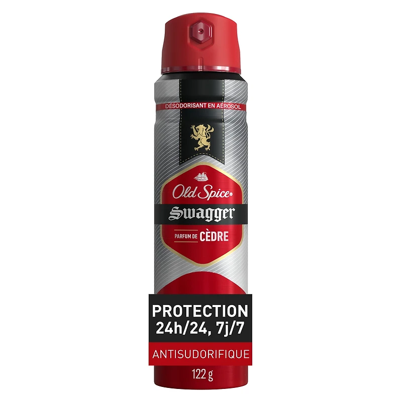 Old Spice Men's Antipespirant & Deodorant Invisible Dry Spray, Swagger Scent