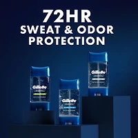 Antisudorifique et désodorisant Gillette pour hommes, gel transparent, Vague fraîche 108 g