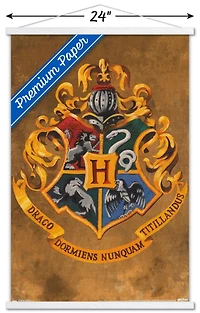 The Wizarding World: Harry Potter - Hogwarts Crest Wall Poster