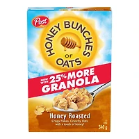 Céréales rôties au miel Post Honey Grappes d'avoine Miel Grappes d'avoine 340g