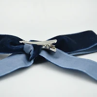 FRAÎCHE tissu bleu clair arc ornement Set, 6 comptes